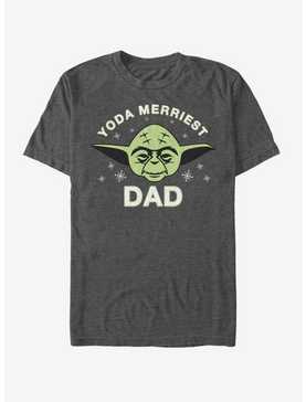 Star Wars Yoda Merriest Dad T-Shirt, , hi-res