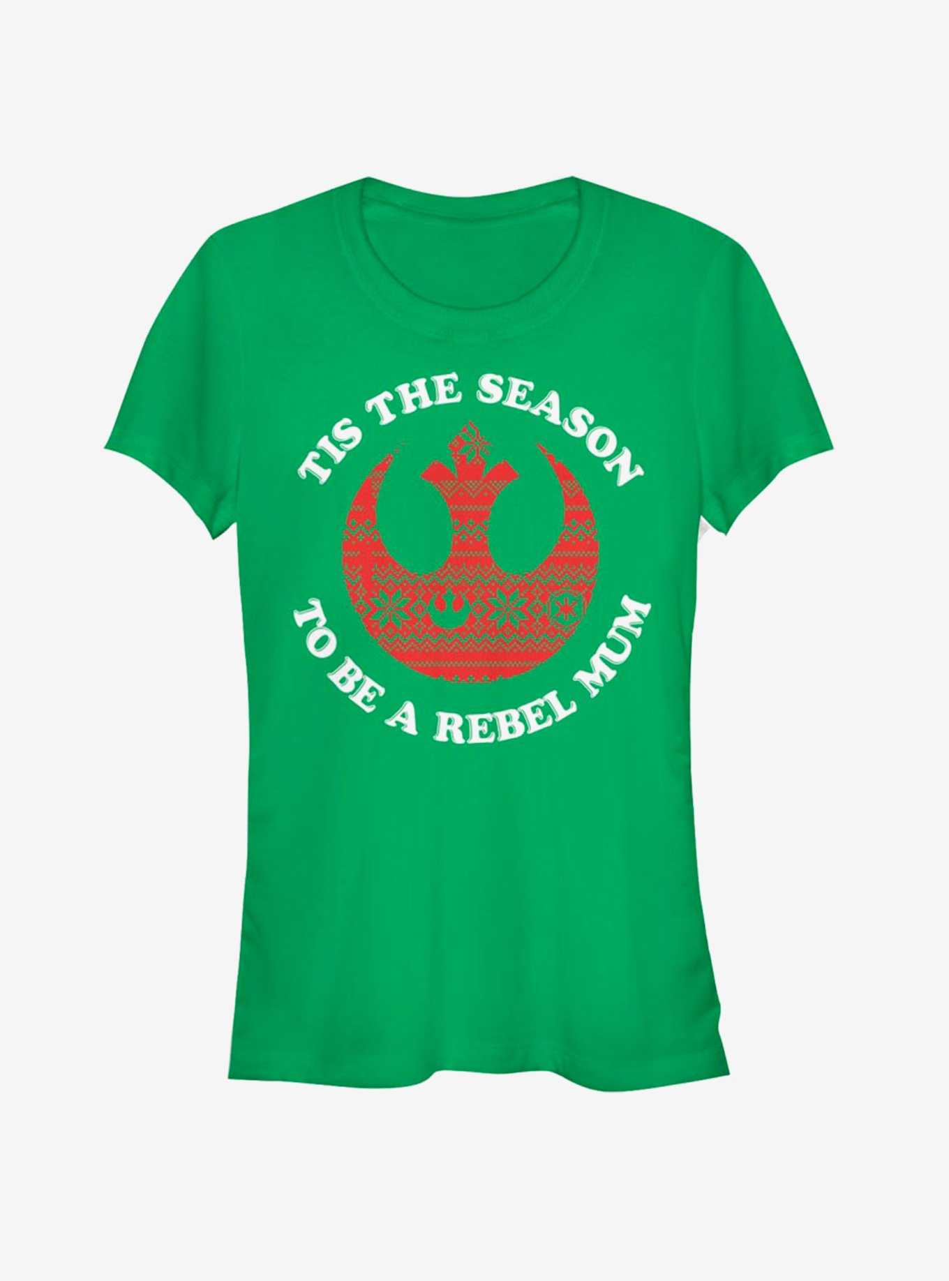 Star Wars Rebel Mum Christmas Girls T-Shirt, , hi-res