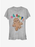 Star Wars Storm Trooper Gingerbread Gingersnap Girls T-Shirt, ATH HTR, hi-res
