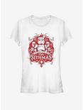 Star Wars Santa Storm Trooper Sithmas Christmas Girls T-Shirt, WHITE, hi-res