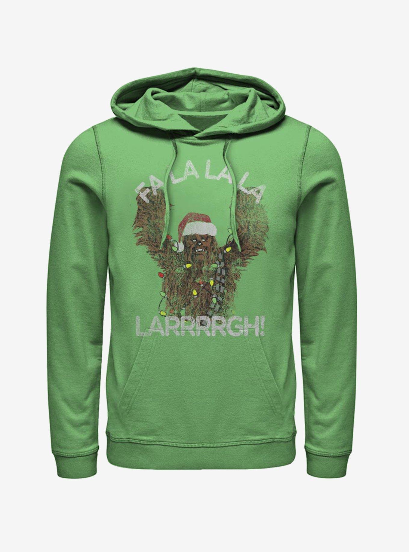 Star Wars Santa Chewie Chewbacca Fa La Larrrrgh Hoodie, KELLY, hi-res