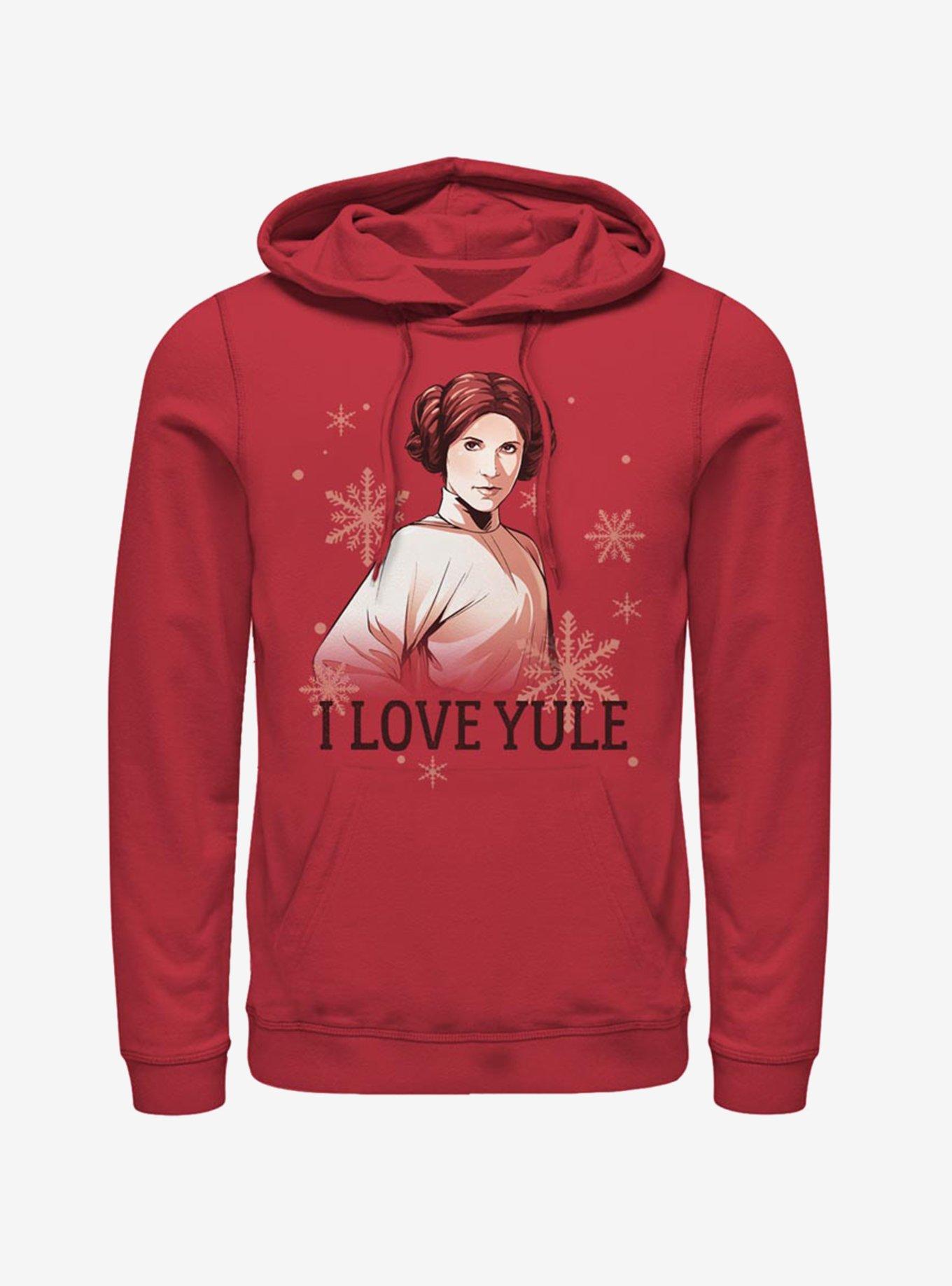 Star Wars Princess Leia I Love Yule Hoodie, , hi-res