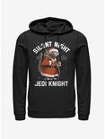 Star Wars Santa Yoda Silent Jedi Knight Hoodie, BLACK, hi-res