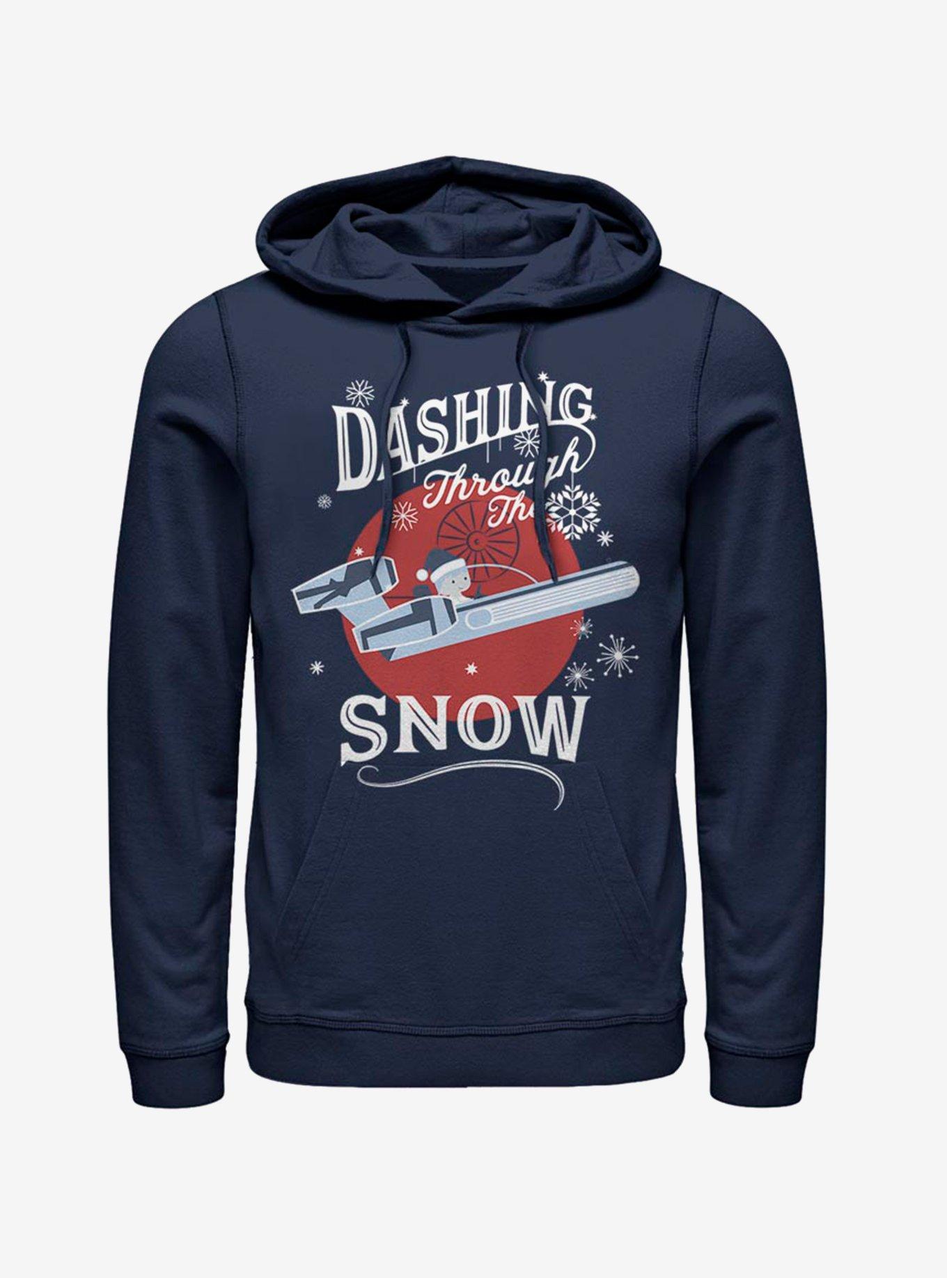 Star Wars Landspeeder Through The Snow Hoodie