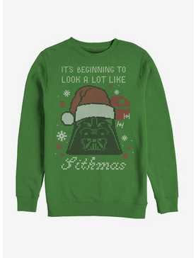 Star Wars Santa Vader Sithmas Christmas Crew Sweatshirt, , hi-res