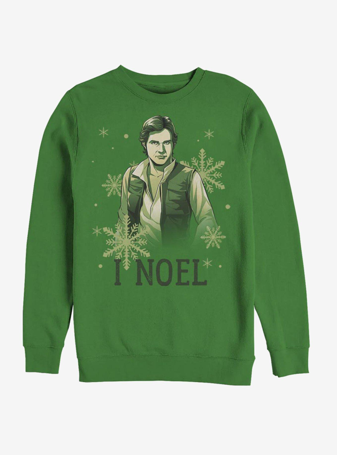 Star Wars Han Solo I Noel Crew Sweatshirt, KELLY, hi-res