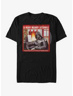 Star Wars Darth Vader Christmas Album T-Shirt, , hi-res