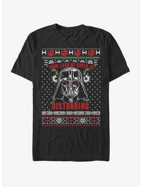 Star Wars Vader Lack of Cheer Ugly Christmas T-Shirt, , hi-res