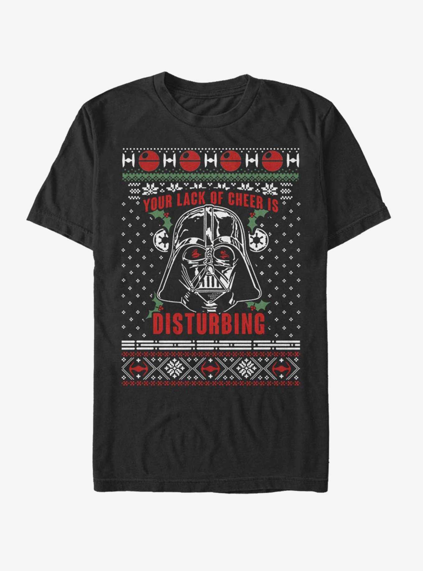 Star Wars Vader Lack of Cheer Ugly Christmas T-Shirt, , hi-res