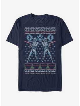 Star Wars Storm Trooper Candy Cane Ugly Christmas T-Shirt, , hi-res