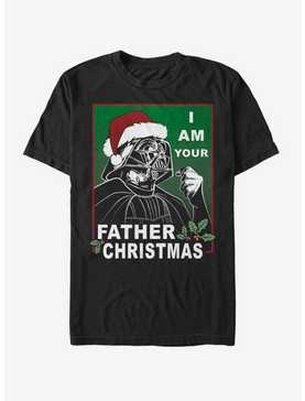 Star Wars Santa Vader Father Christmas T-Shirt, , hi-res