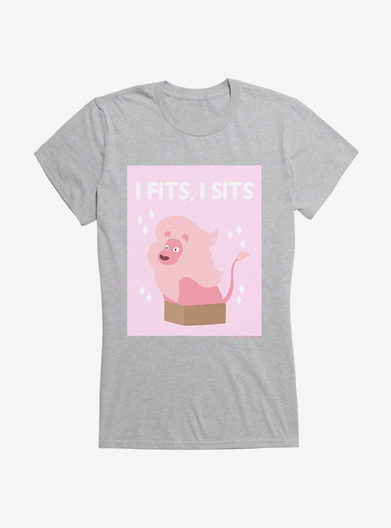 Steven Universe Lion I Fits, I Sits Girls T-Shirt, , hi-res