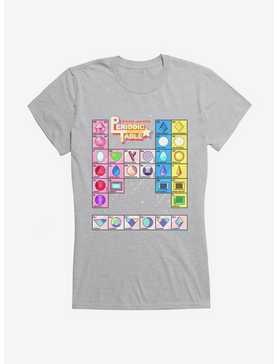 Steven Universe Periodic Gem Table Girls T-Shirt, , hi-res