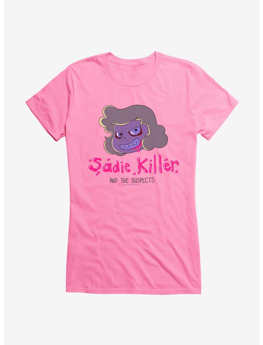 Steven Universe Sadie Killer And The Suspects Band Logo Girls T-Shirt, , hi-res