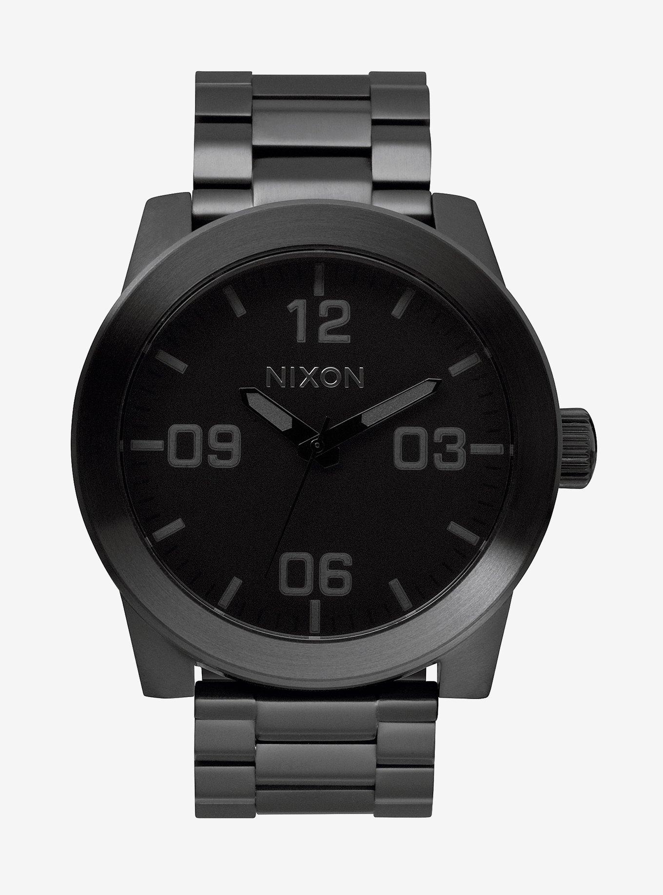 Nixon Corporal Ss All Black Watch, , hi-res