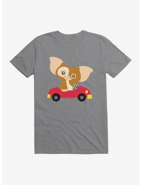 Gremlins Adorable Gizmo Driving T-Shirt, STORM GREY, hi-res