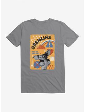 Gremlins Collage The Three Rules T-Shirt, STORM GREY, hi-res