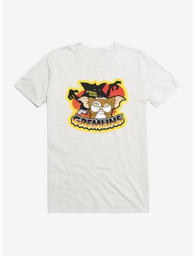 Gremlins Gizmo Stripe And Afraid Gizmo Door T-Shirt, , hi-res
