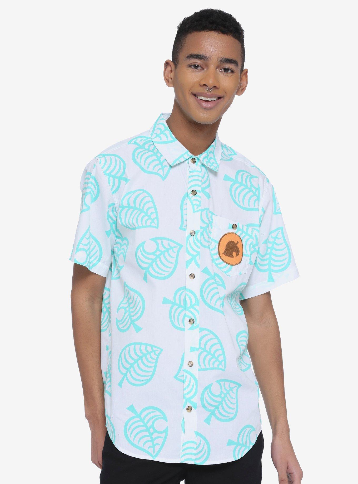 Animal Crossing: New Horizons Tom Nook Woven Button-Up, , hi-res