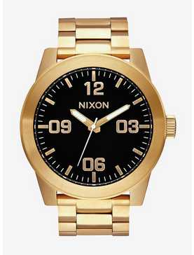 Nixon Corporal Ss All Gold Black Watch, , hi-res