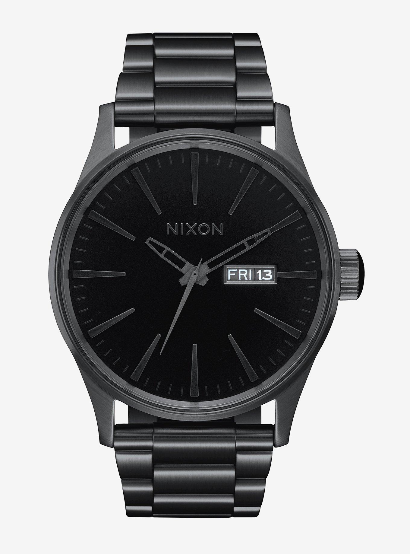 Nixon Sentry Ss All Black Black Watch, , hi-res