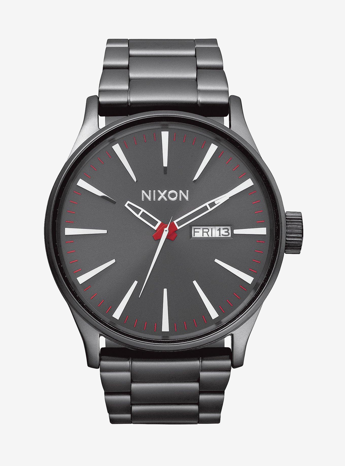 Nixon Sentry Ss Gunmetal Watch, , hi-res