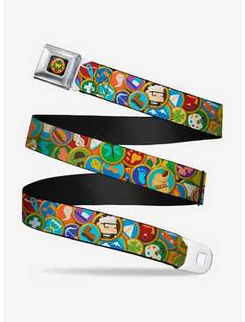 Disney Pixar Up Stacked Wilderness Explorers Badges Youth Seatbelt Belt, , hi-res