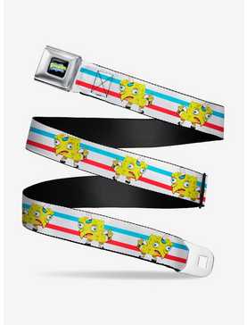 Spongebob Squarepants Mocking Pose Striped Youth Seatbelt Belt, , hi-res