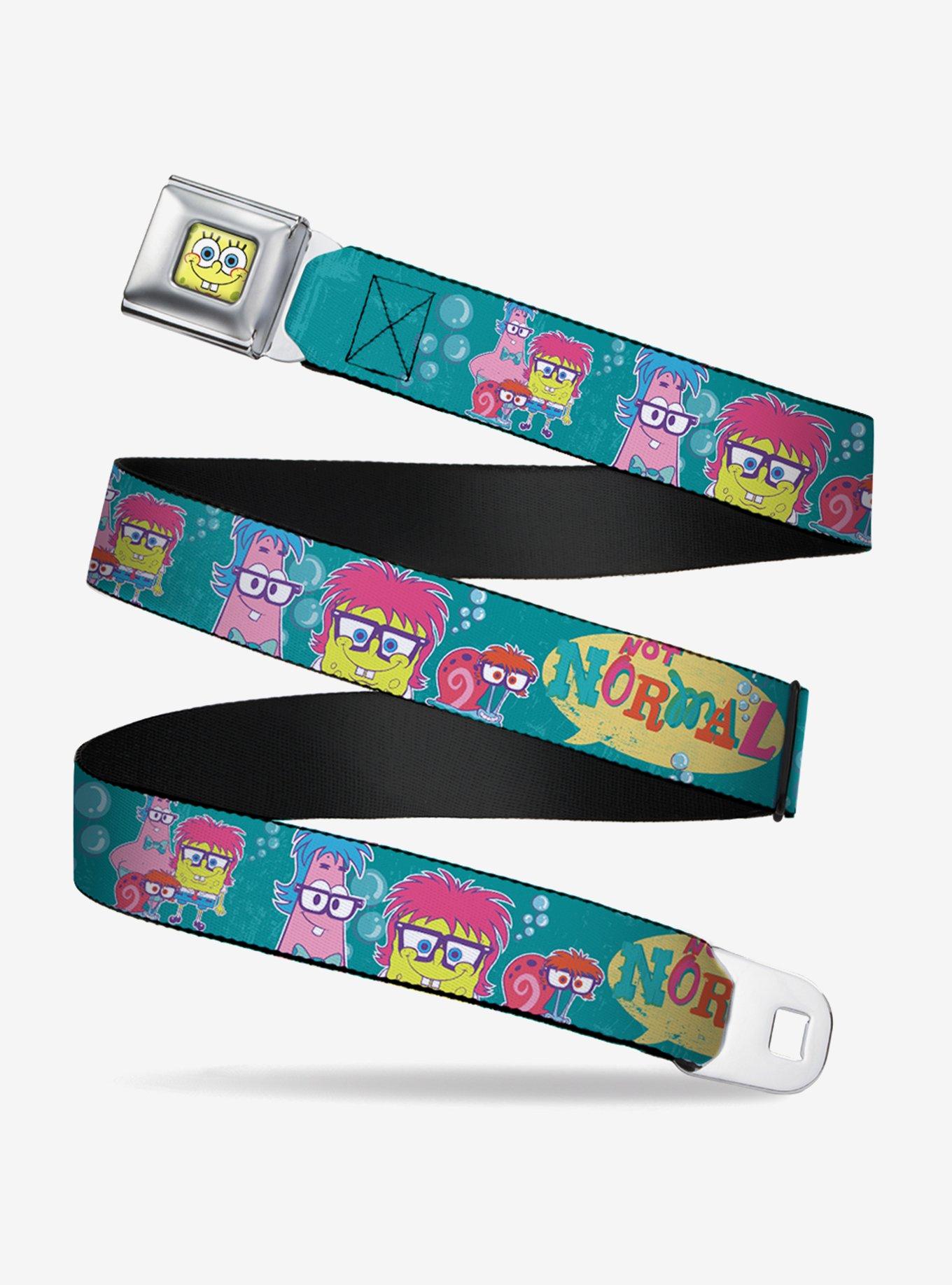 Spongebob Squarepants Patrick Spongebob Gary Not Normal Youth Seatbelt Belt, , hi-res