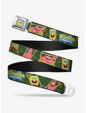Spongebob Squarepants Patrick Starfish Bamboo Frames Logo Youth Seatbelt Belt, , hi-res