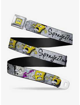 Spongebob Squarepants Poses Spongeitude Youth Seatbelt Belt, , hi-res