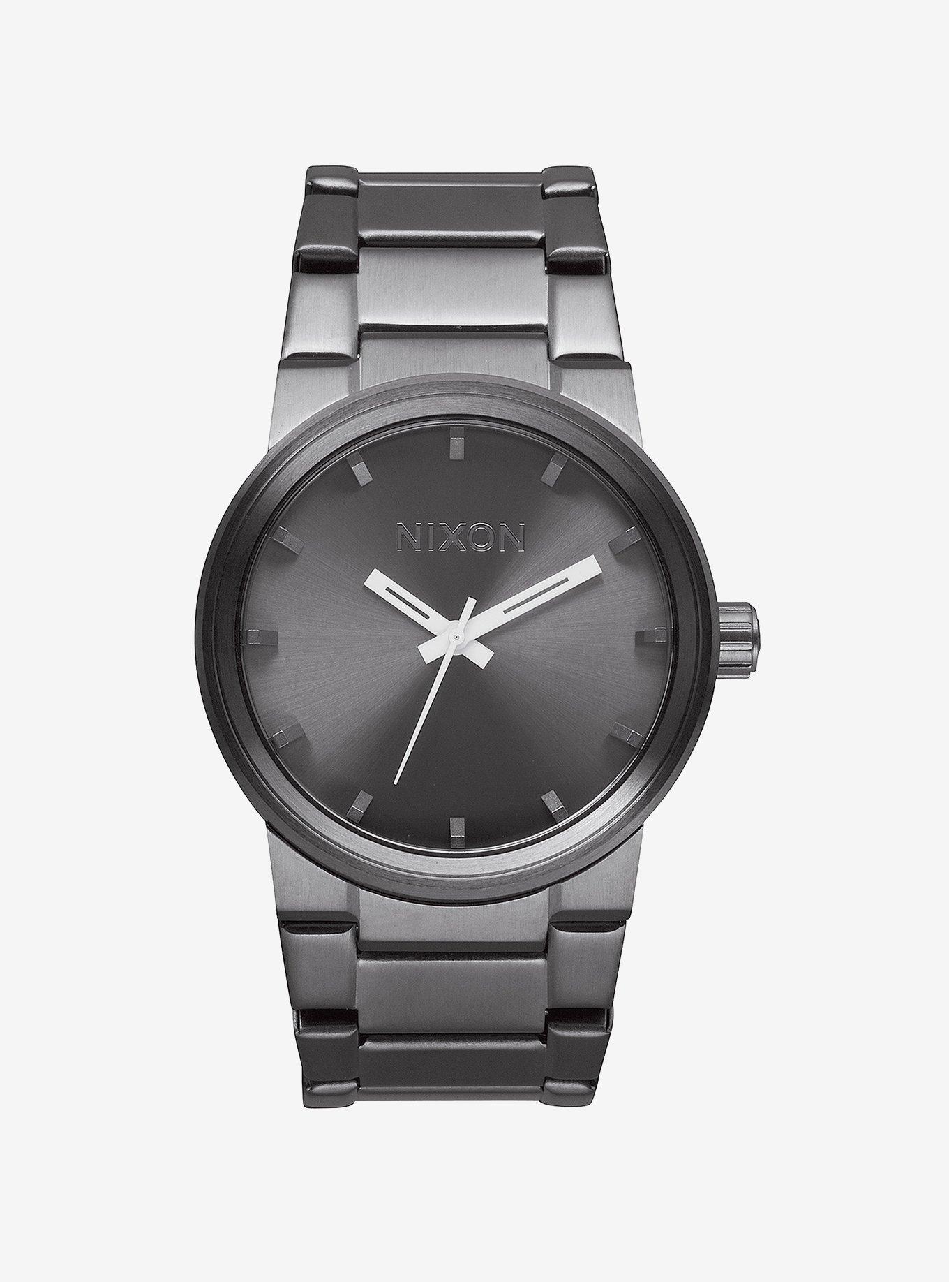 Nixon cannon online gunmetal