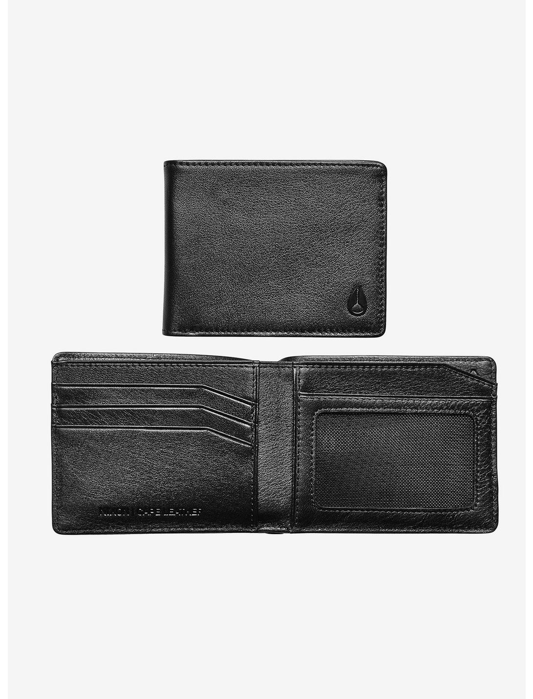 Nixon Cape Leather Black Wallet, , hi-res
