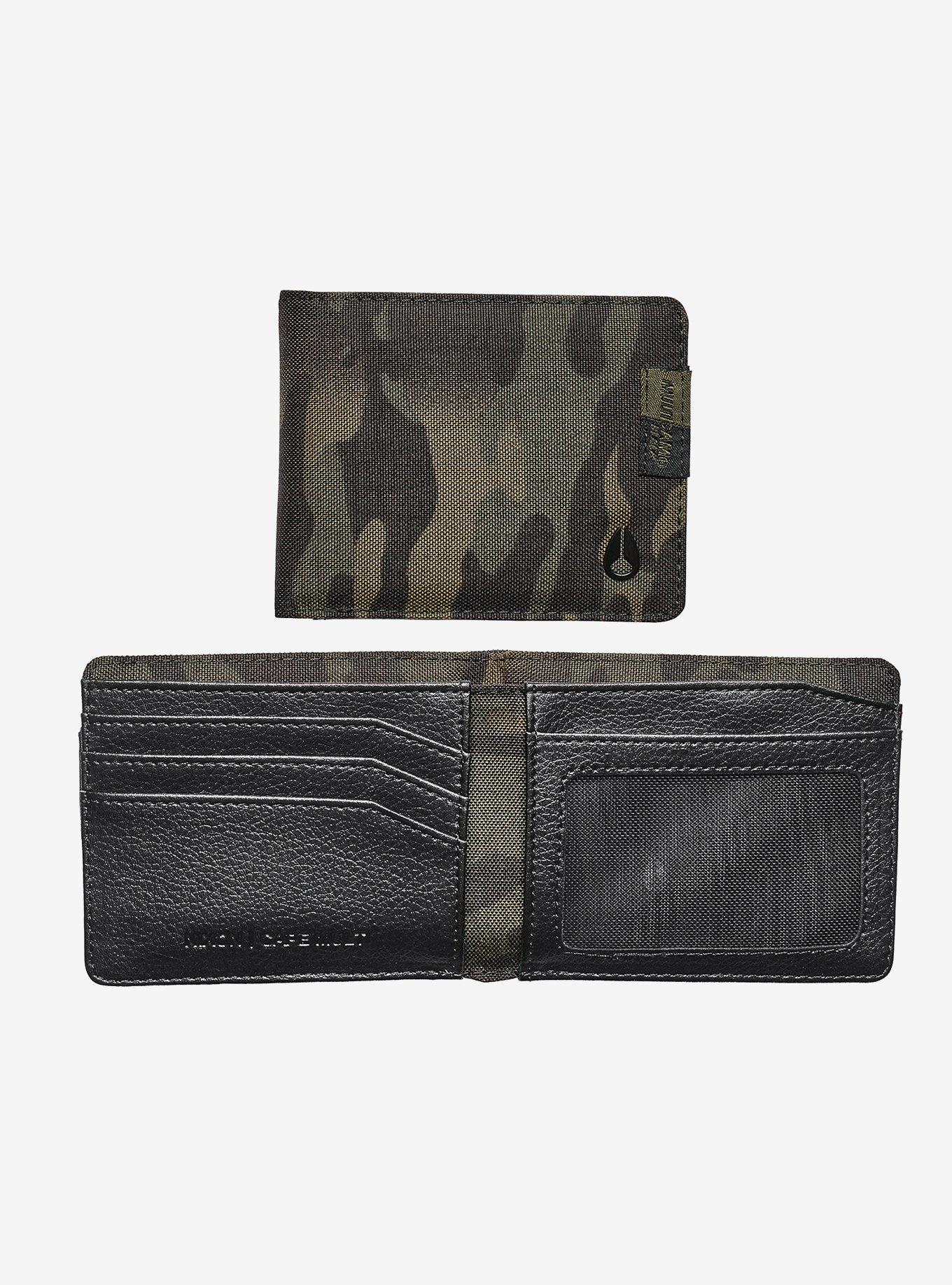 Nixon Cape Multi Black Multicam Wallet BoxLunch