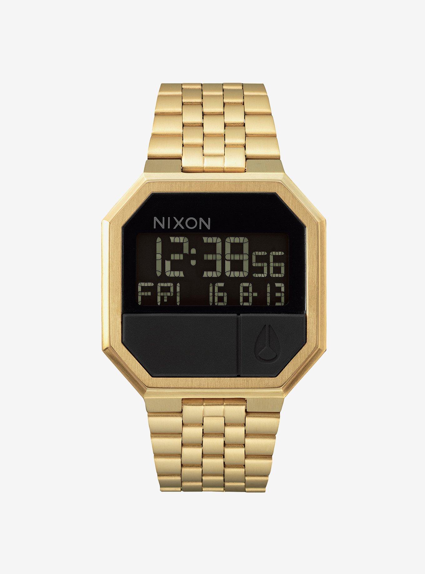 Nixon Re-Run All Gold Watch, , hi-res