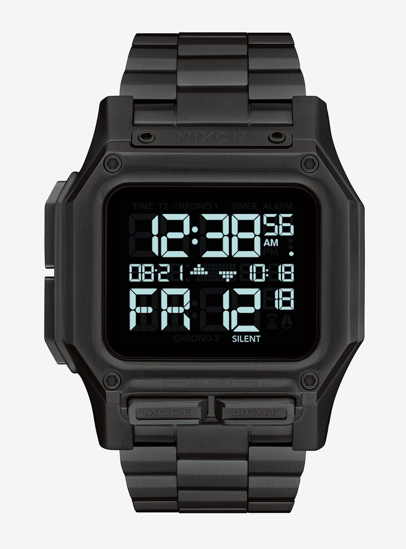 Nixon Regulus Ss All Black Watch, , hi-res