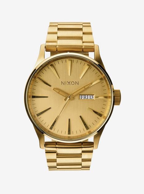 Nixon Sentry Ss All Gold Watch | BoxLunch display picture 3