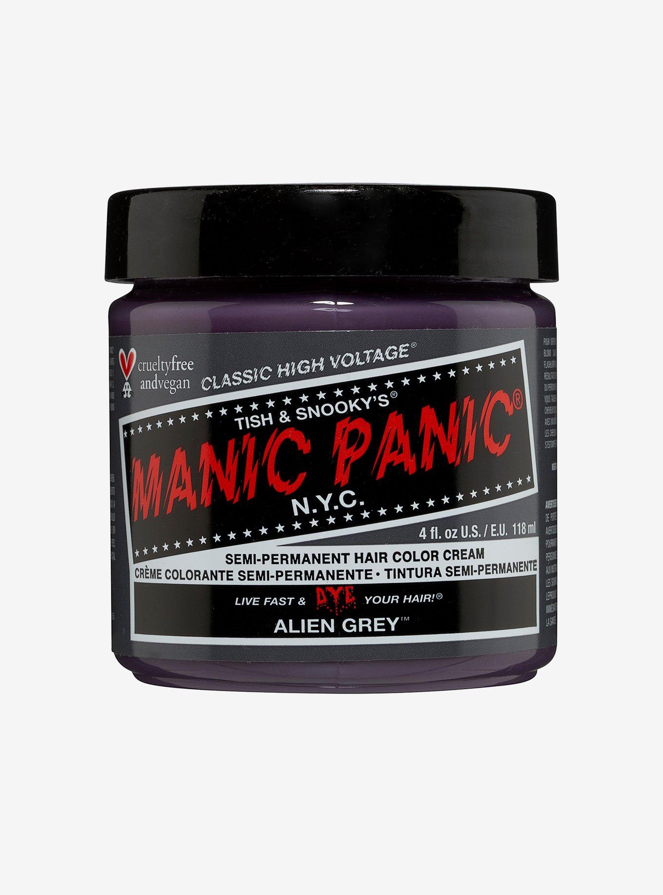 Manic Panic Alien Grey Classic High Voltage Semi-Permanent Hair Dye, , hi-res