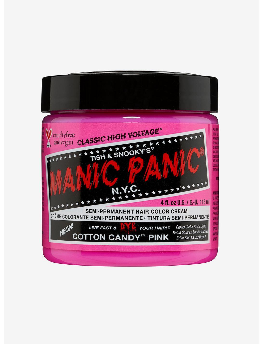 Manic Panic Cotton Candy Pink Classic High Voltage Semi-Permanent Hair Dye, , hi-res