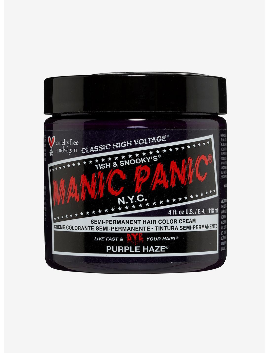 Manic Panic Purple Haze Classic High Voltage Semi-Permanent Hair Dye, , hi-res