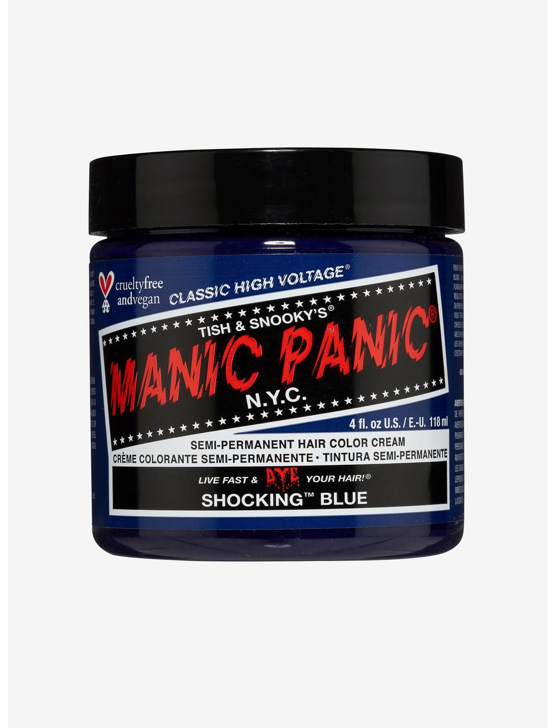 Manic Panic Shocking Blue Classic High Voltage Semi-Permanent Hair Dye, , hi-res