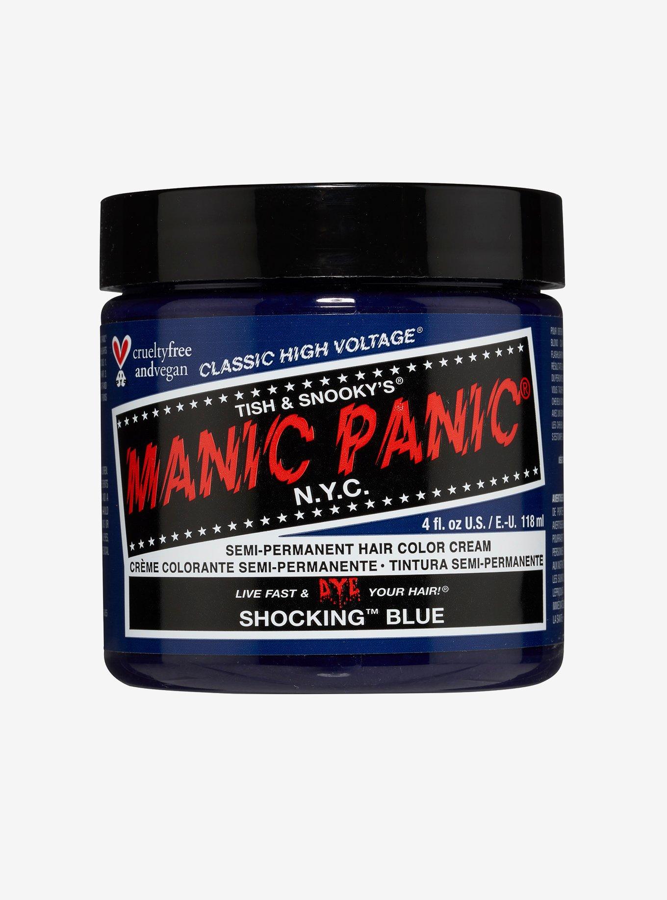 Manic Panic Shocking Blue Classic High Voltage Semi-Permanent Hair Dye, , hi-res
