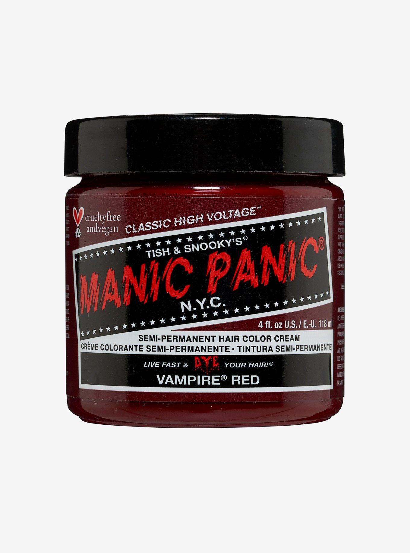 Manic Panic Vampire Red Classic High Voltage Semi-Permanent Hair Dye, , hi-res