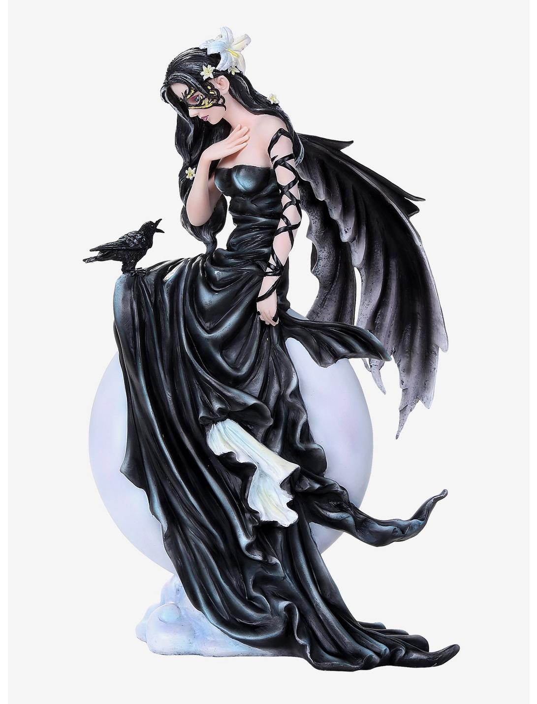 Dark Skies Raven Fey Goth Fairy Collectible Figurine, , hi-res