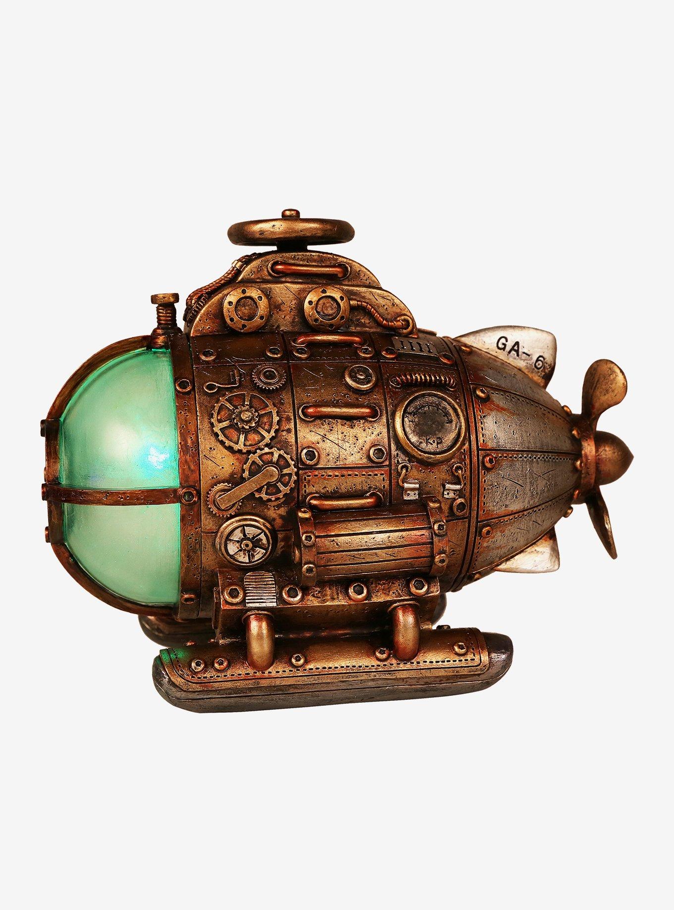 Steampunk Submarine Statue, , hi-res