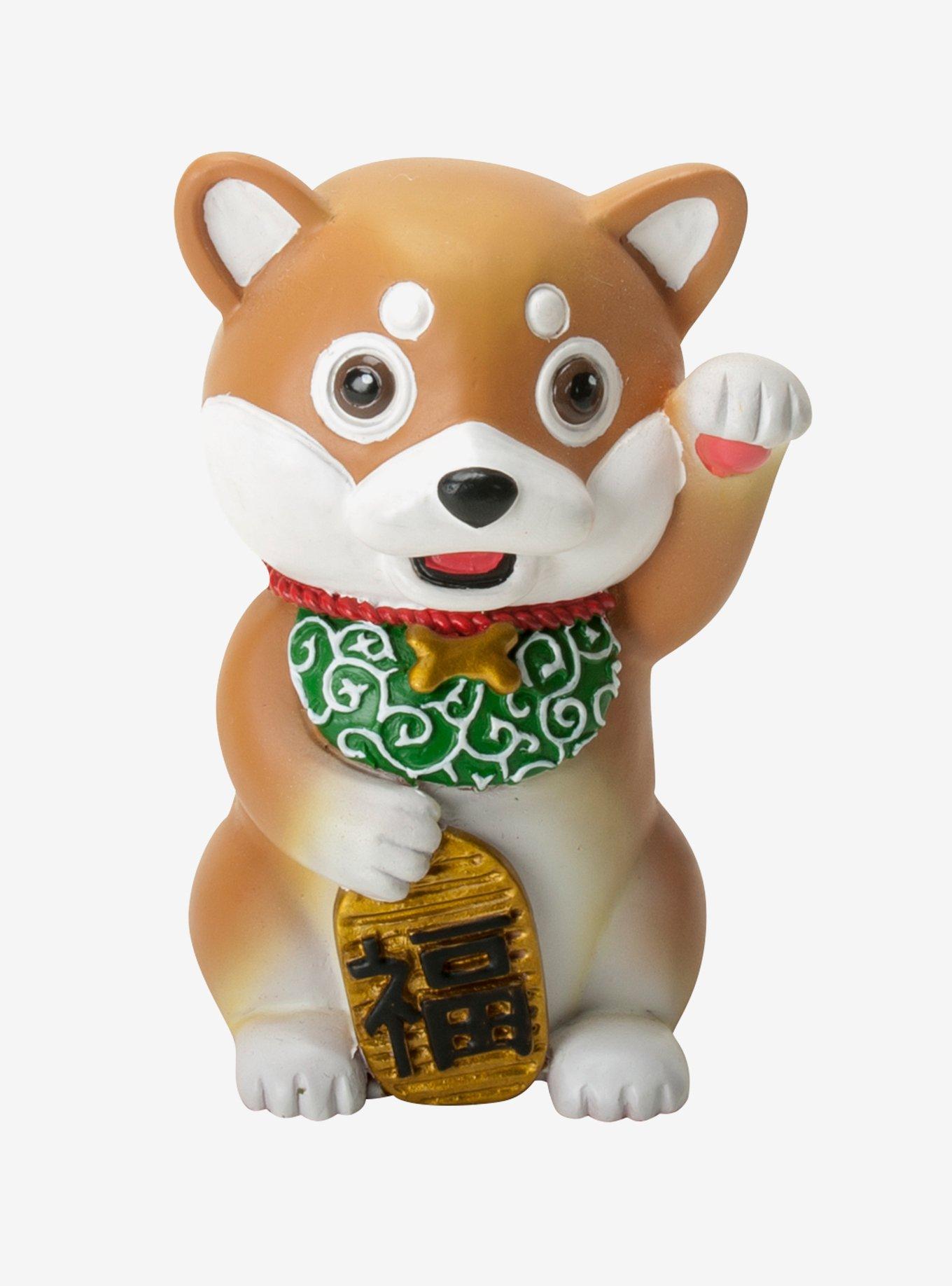 Maneki Shiba Inu Figurine, , hi-res