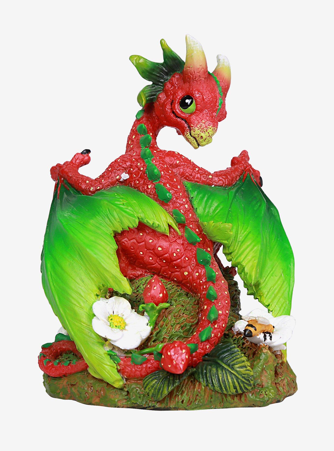 Strawberry Dragon Figurine, , hi-res