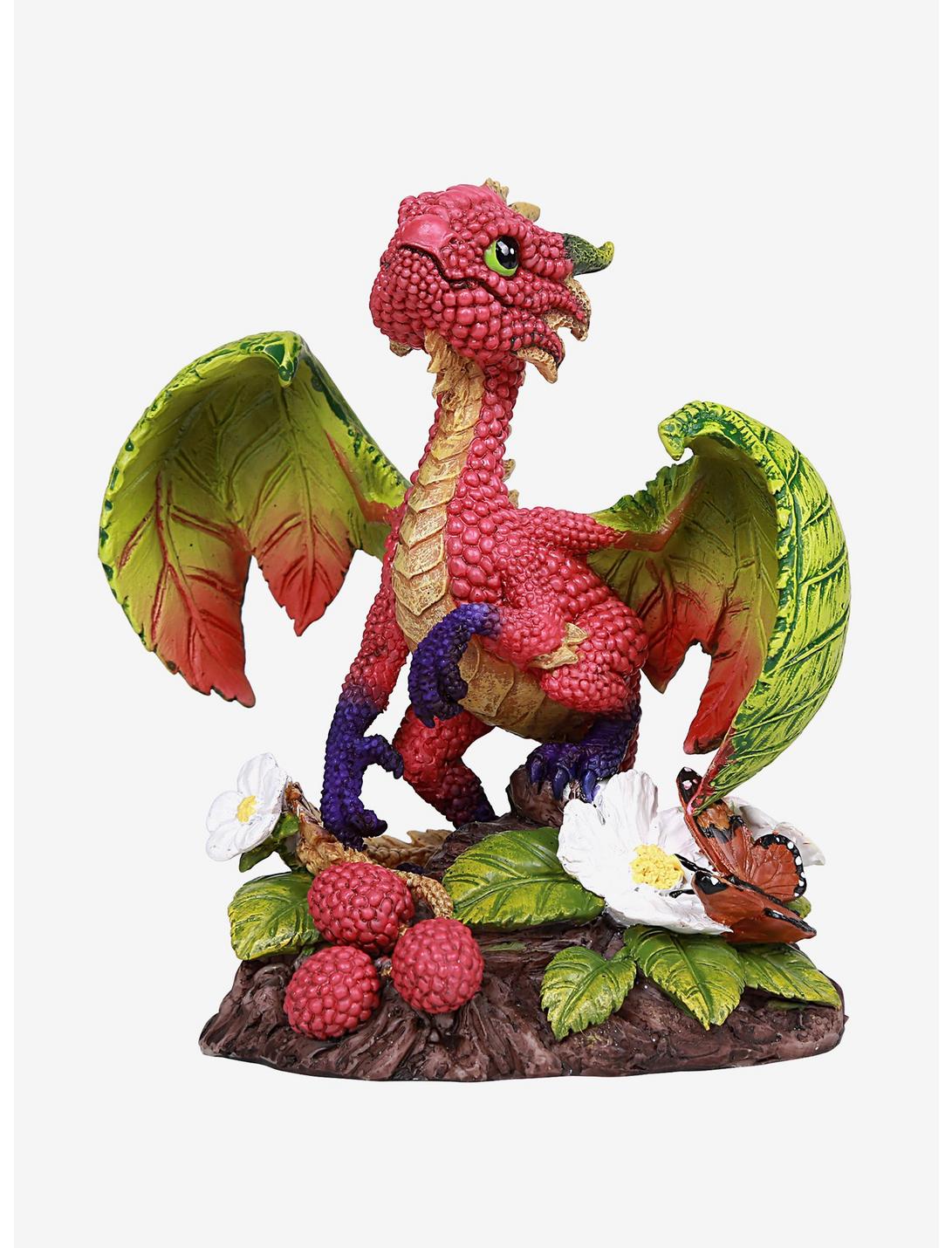 Raspberry Dragon Figurine, , hi-res