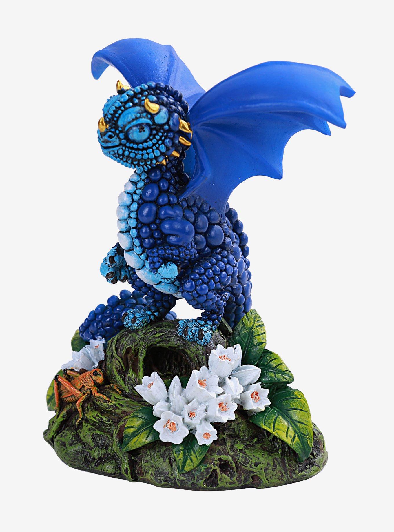 Blueberry Dragon Figurine, , hi-res