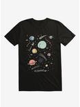 Asstronomy Space Black T-Shirt, BLACK, hi-res